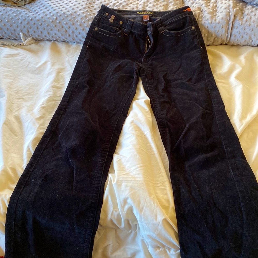 Corduroy pants. Black size 4 pants.
